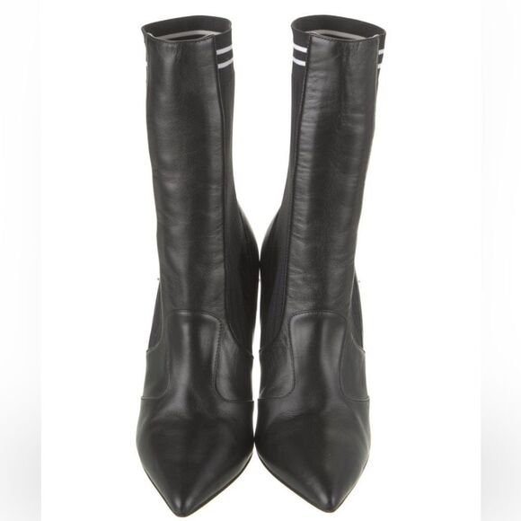 Fendi Leather heel Booties - Picture 2 of 5